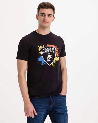 Lamborghini T-shirt Black - Lamborghini - Modalova