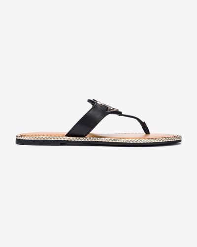 Essential Leather Flip-flops - Tommy Hilfiger - Modalova