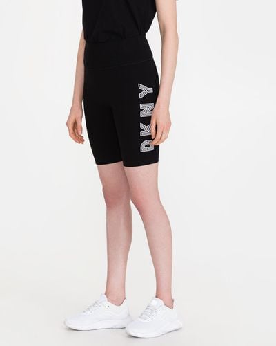 DKNY Track Logo Shorts Black - DKNY - Modalova
