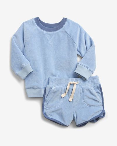 GAP Knit Outfit kids set Blue - GAP - Modalova