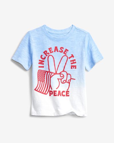 GAP May Graphic Kids T-shirt Blue - GAP - Modalova