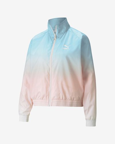 Puma Gloaming AOP Jacket Blue Pink - Puma - Modalova