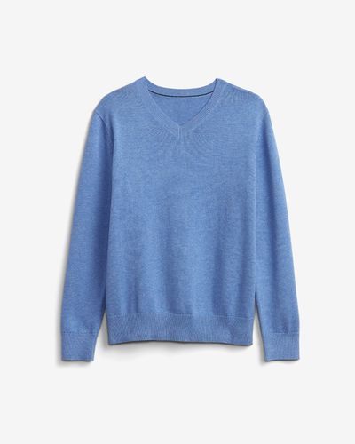 GAP Uniform Kids Sweater Blue - GAP - Modalova