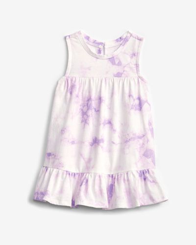 GAP Kids Dress White Violet - GAP - Modalova
