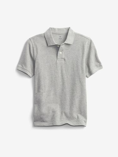 GAP Uni Kids Polo Shirt Grey - GAP - Modalova