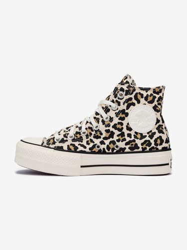 Chuck Taylor All Star Lift Hi Leopard Sneakers - Converse - Modalova