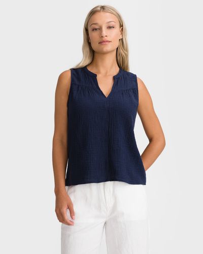 GAP Blouse Blue - GAP - Modalova