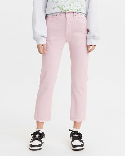 Levi's® 501® Crop Jeans Pink - Levi's® - Modalova