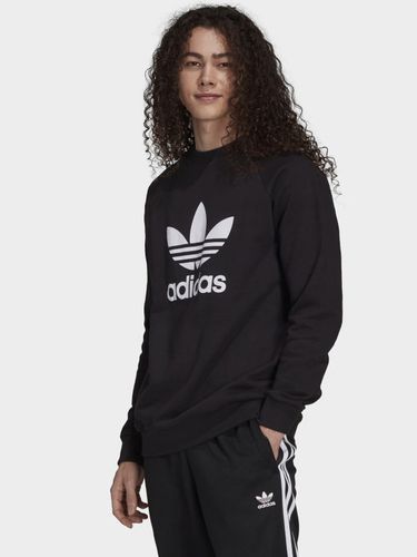 Trefoil Crew Sweatshirt - adidas Originals - Modalova