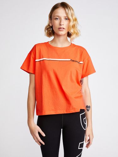 DKNY Logo T-shirt Orange - DKNY - Modalova