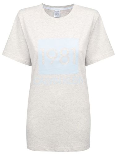 S/S Crew Neck 1981 T-shirt - Calvin Klein - Modalova