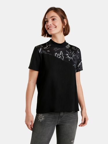 Desigual Grace Hopper T-shirt Black - Desigual - Modalova