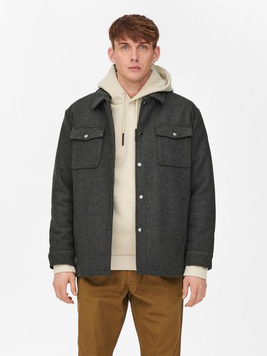 ONLY & SONS Creed Jacket Grey - ONLY & SONS - Modalova
