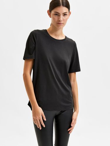Selected Femme Stella T-shirt Black - Selected Femme - Modalova