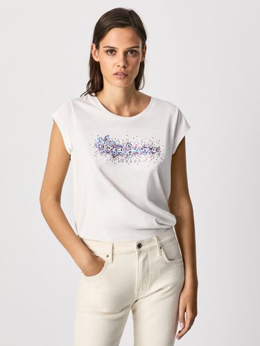 Pepe Jeans Berenice T-shirt White - Pepe Jeans - Modalova
