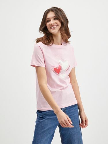 Converse T-shirt Pink - Converse - Modalova