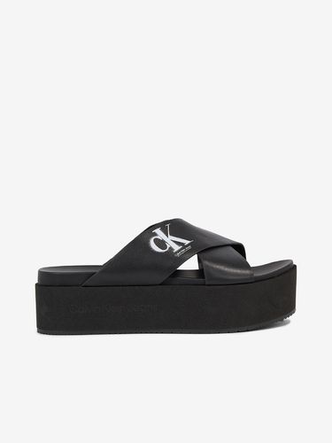 Calvin Klein Jeans Slippers Black - Calvin Klein Jeans - Modalova