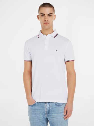 Tipped Slim Polo Shirt - Tommy Hilfiger - Modalova