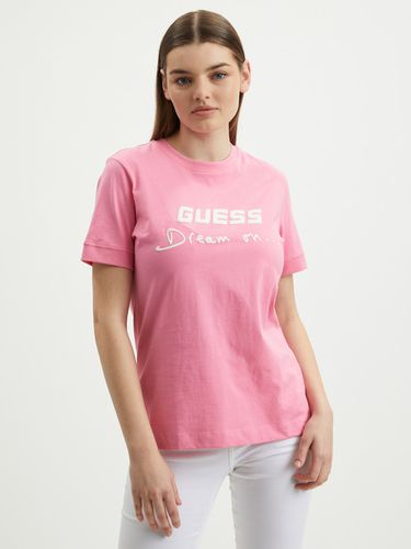 Guess Dalya T-shirt Pink - Guess - Modalova