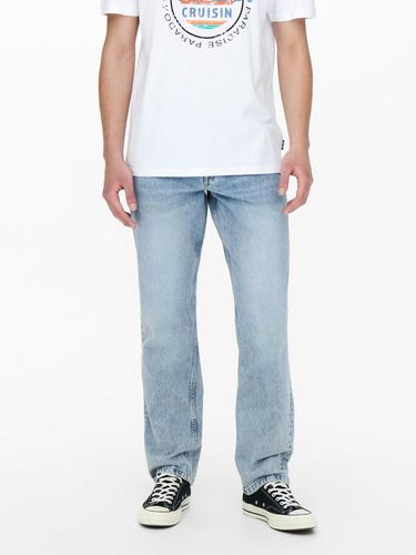 ONLY & SONS Edge Jeans Blue - ONLY & SONS - Modalova