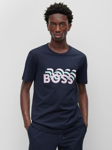BOSS T-shirt Blue - BOSS - Modalova
