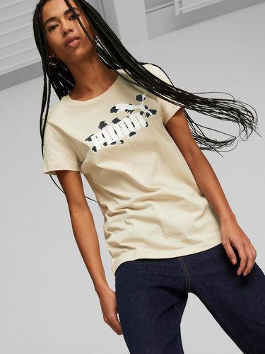 Puma Animal T-shirt Beige - Puma - Modalova