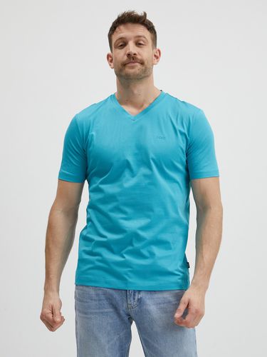 BOSS Terry T-shirt Blue - BOSS - Modalova