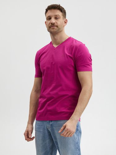 BOSS Terry T-shirt Pink - BOSS - Modalova