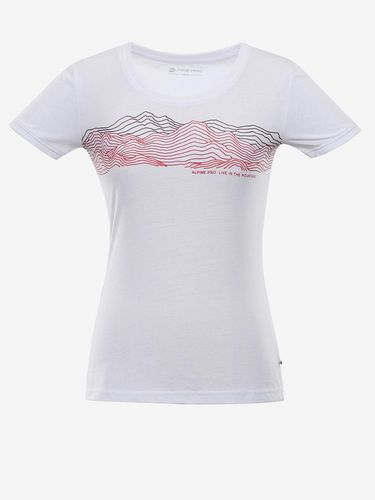 ALPINE PRO Dafota T-shirt White - ALPINE PRO - Modalova
