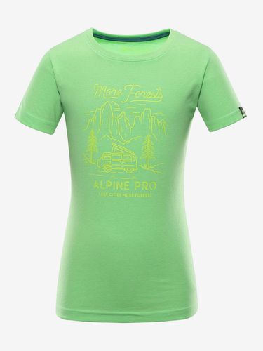 ALPINE PRO Framo Kids T-shirt Green - ALPINE PRO - Modalova