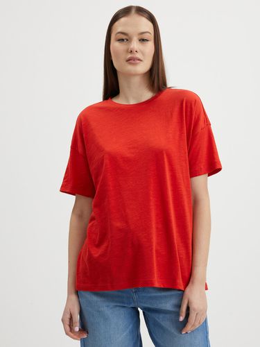 Noisy May Mathilde T-shirt Red - Noisy May - Modalova