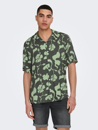 ONLY & SONS Dash Shirt Green - ONLY & SONS - Modalova