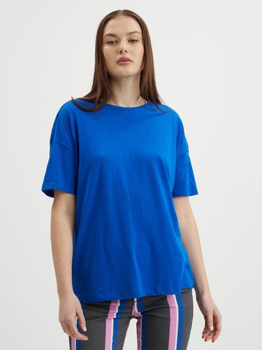 Noisy May Mathilde T-shirt Blue - Noisy May - Modalova