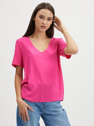 Vila Paya T-shirt Pink - Vila - Modalova