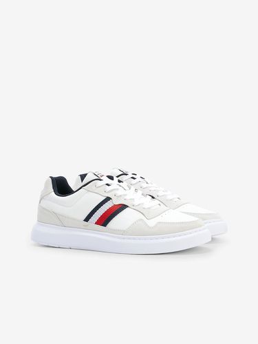 Lightweight Leather Sneakers - Tommy Hilfiger - Modalova