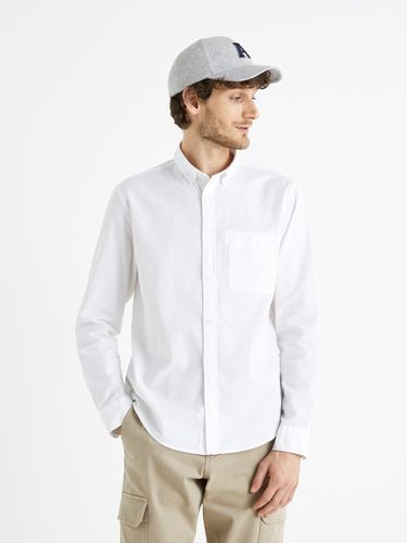 Celio Baxford Shirt White - Celio - Modalova