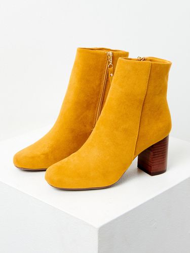 CAMAIEU Ankle boots Yellow - CAMAIEU - Modalova