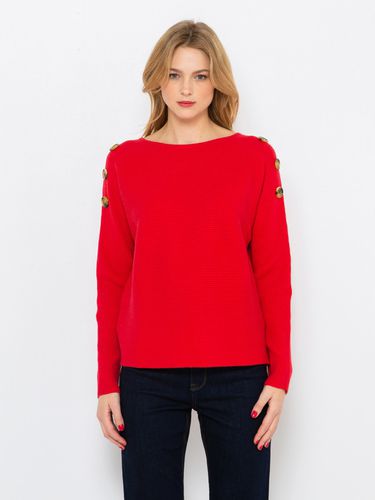 CAMAIEU Sweater Red - CAMAIEU - Modalova