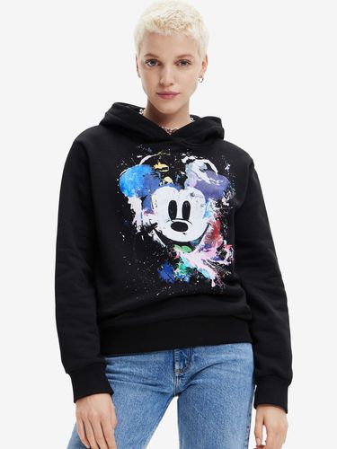 Desigual Mickey Sweatshirt Black - Desigual - Modalova