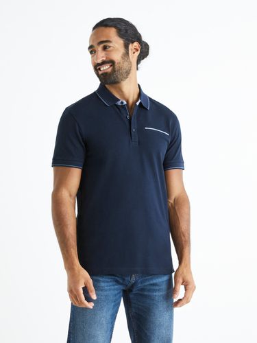 Celio Bepetit Polo Shirt Blue - Celio - Modalova