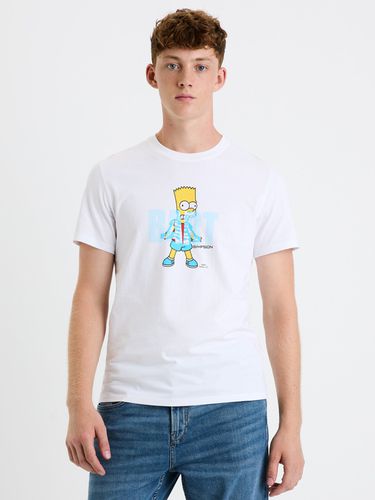 Celio The Simpsons T-shirt White - Celio - Modalova