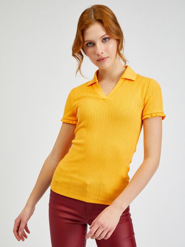 Orsay Polo Shirt Orange - Orsay - Modalova