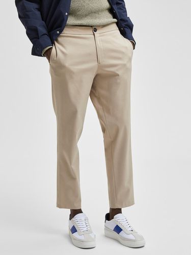 SELECTED Homme Trousers Beige - SELECTED - Modalova