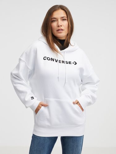 Embroidered Wordmark Sweatshirt - Converse - Modalova