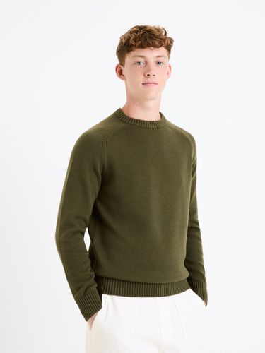 Celio Febasic Sweater Green - Celio - Modalova