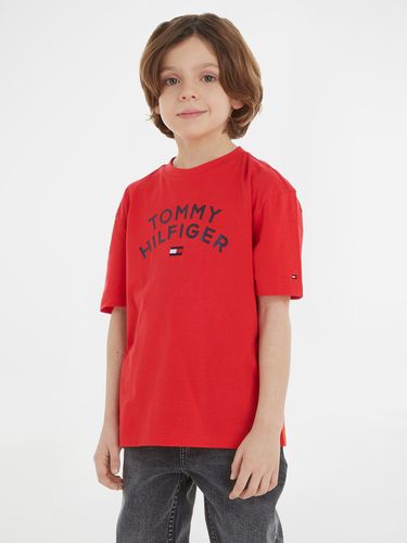 Tommy Hilfiger Kids T-shirt Red - Tommy Hilfiger - Modalova