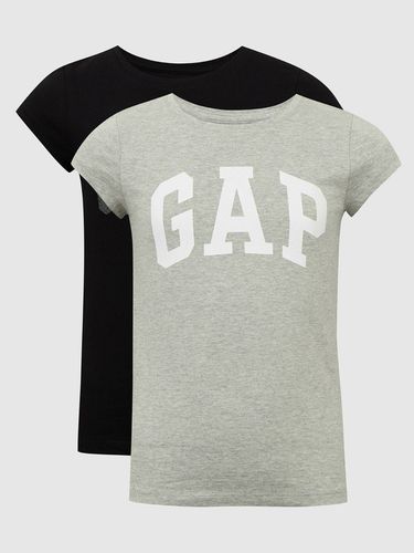 GAP Kids T-shirt 2 pcs Black - GAP - Modalova