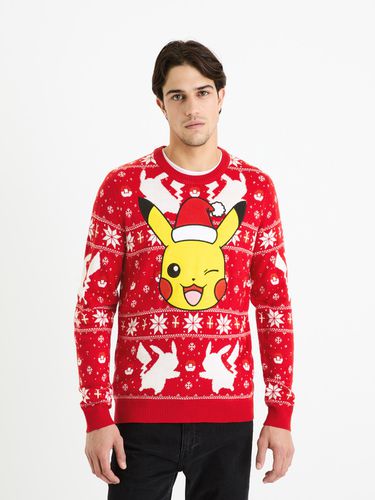 Celio Pokémon Sweater Red - Celio - Modalova