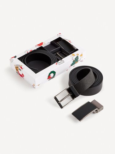 Celio Belt Black - Celio - Modalova