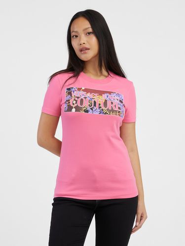 Versace Jeans Couture T-shirt Pink - Versace Jeans Couture - Modalova
